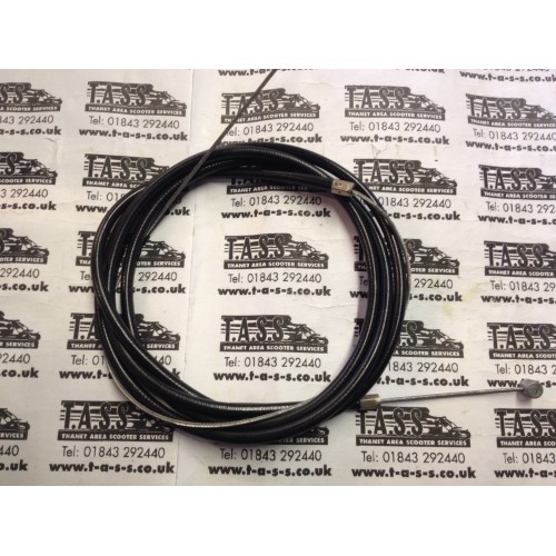 LAMBRETTA CLUTCH CABLE FRICTION FREE black.LI/GP